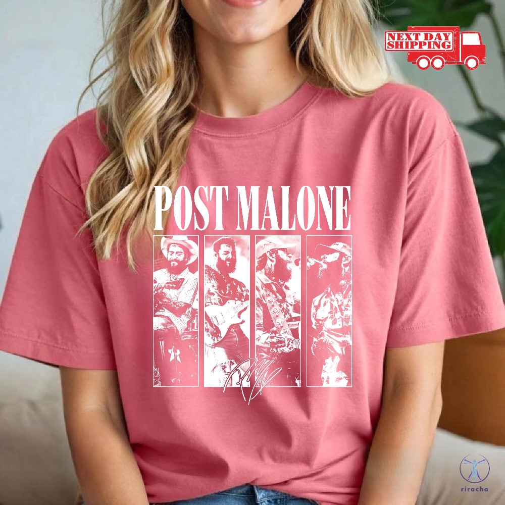 Vintage Post Malone Shirt Post Malone Dallas Cowboys Merch Post Malone F1 Trillion Tour