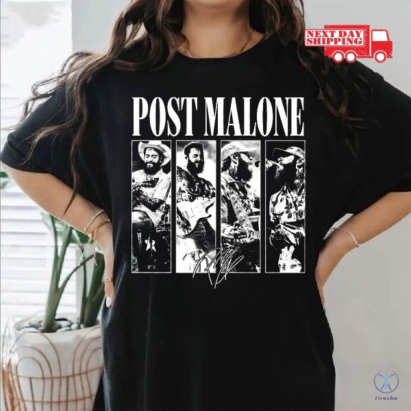 Vintage Post Malone Shirt Post Malone Dallas Cowboys Merch Post Malone F1 Trillion Tour riracha 2