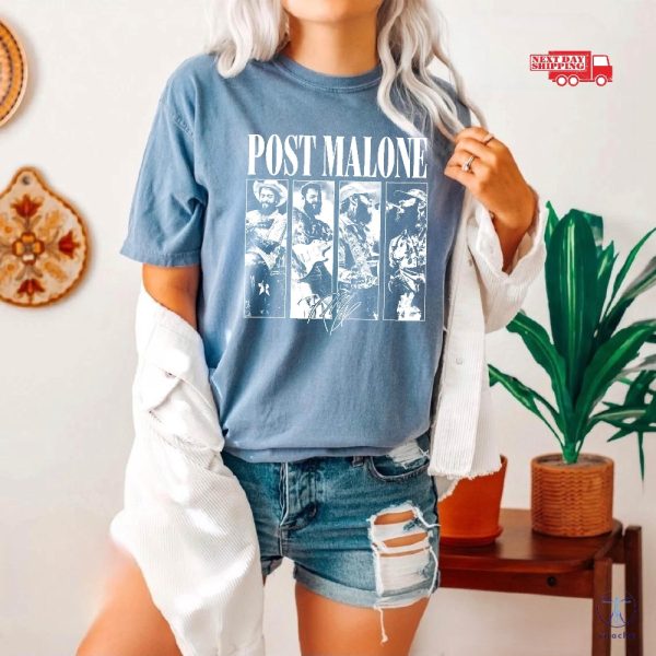 Vintage Post Malone Shirt Post Malone Dallas Cowboys Merch Post Malone F1 Trillion Tour riracha 4