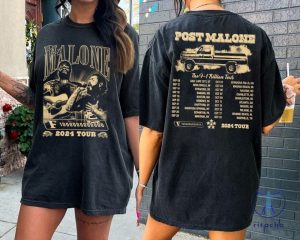 Post Malone Shirt Post Malone Dallas Cowboys Merch Post Malone F1 Trillion Tour riracha 3