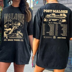 Post Malone Shirt Post Malone Dallas Cowboys Merch Post Malone F1 Trillion Tour riracha 3