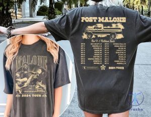 Post Malone Shirt Post Malone Dallas Cowboys Merch Post Malone F1 Trillion Tour riracha 4