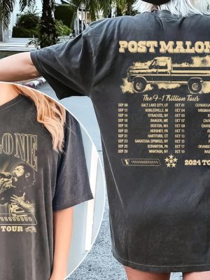 Post Malone Shirt Post Malone Dallas Cowboys Merch Post Malone F1 Trillion Tour riracha 4