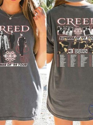 Creed Summer Of 99 Tour Sweatshirt Summer Of 99 Tour Creed Summer Of 99 Tour Summer Of 99 Tour Creed Tour riracha 3