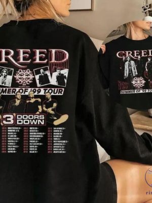 Creed Summer Of 99 Tour Sweatshirt Summer Of 99 Tour Creed Summer Of 99 Tour Summer Of 99 Tour Creed Tour riracha 4