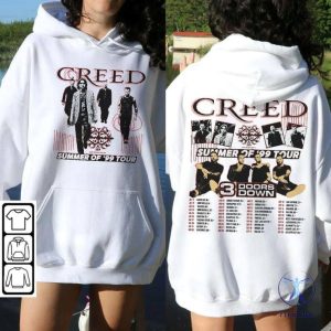 Creed Summer Of 99 Tour Sweatshirt Summer Of 99 Tour Creed Summer Of 99 Tour Summer Of 99 Tour Creed Tour riracha 5