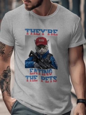 Trump Vs Kamala Debate Shirt Theyre Eating The Pets Humorous Political Tee Trump Eating Pets riracha 2