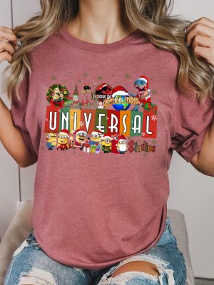 Universal Studio Christmas Shirt Universal Family Vacation Christmas T Shirt riracha 2