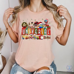 Universal Studio Christmas Shirt Universal Family Vacation Christmas T Shirt riracha 3