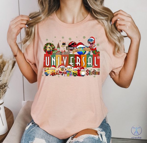 Universal Studio Christmas Shirt Universal Family Vacation Christmas T Shirt riracha 3