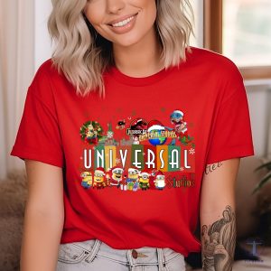 Universal Studio Christmas Shirt Universal Family Vacation Christmas T Shirt riracha 4