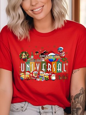 Universal Studio Christmas Shirt Universal Family Vacation Christmas T Shirt riracha 4