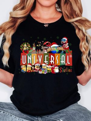 Universal Studio Christmas Shirt Universal Family Vacation Christmas T Shirt riracha 5