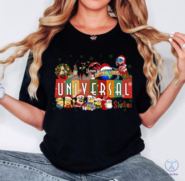 Universal Studio Christmas Shirt Universal Family Vacation Christmas T Shirt riracha 5