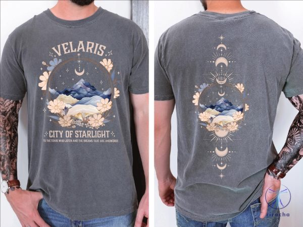 Velaris City Of Starlight Shirt The Night Court Shirt Sjm Merch Shirt Acotar Velaris riracha 3