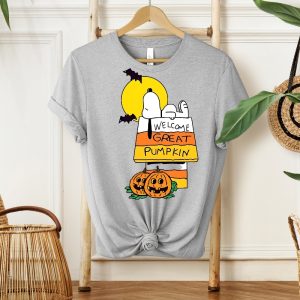 Welcome Great Pumpkin Halloween Dog Almost Halloween Design riracha 2