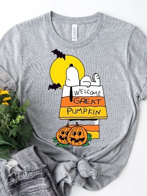 Welcome Great Pumpkin Halloween Dog Almost Halloween Design riracha 5