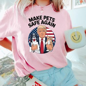 Make Pets Safe Again Trump Shirt Cats For Trump Shirt Donald Trump 2024 Tshirt Trump Vance Election Rally riracha 2