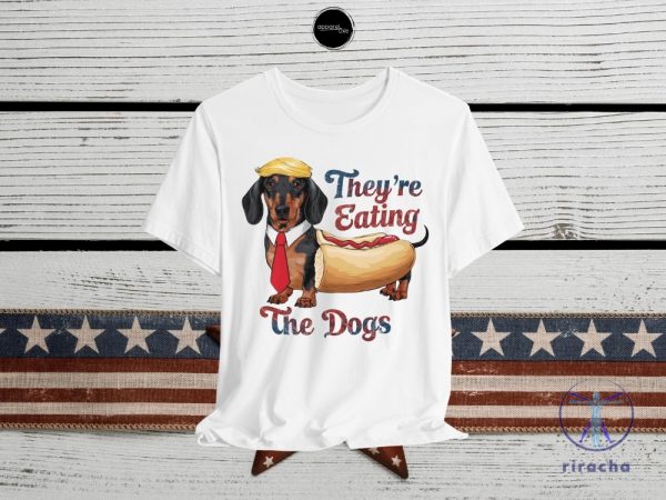 They Are Eating The Dogs Shirt Donald Trump Debate Shirt Debate 2024 Shirt Trump Debate Tank Top riracha 1