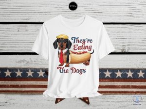 They Are Eating The Dogs Shirt Donald Trump Debate Shirt Debate 2024 Shirt Trump Debate Tank Top riracha 2