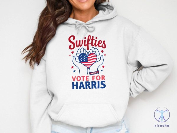 Swifties Vote For Kamala Harris 2024 Tshirt Taylor Fans Political Shirt Harris 2024 Election Tee riracha 1