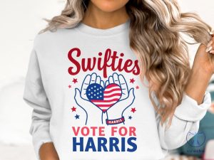 Swifties Vote For Kamala Harris 2024 Tshirt Taylor Fans Political Shirt Harris 2024 Election Tee riracha 7