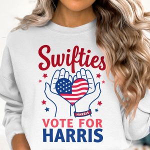 Swifties Vote For Kamala Harris 2024 Tshirt Taylor Fans Political Shirt Harris 2024 Election Tee riracha 7