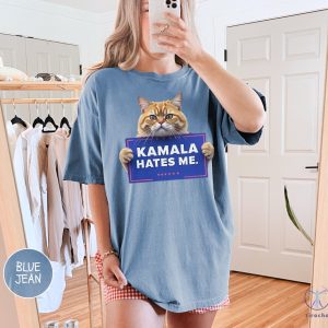 Trump 2024 Duck Kitten Shirt Springfield Oh Shirt Kamala Hates Me Shirt riracha 3