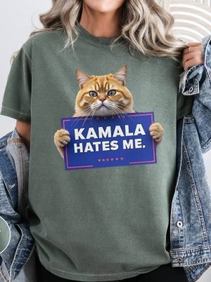 Trump 2024 Duck Kitten Shirt Springfield Oh Shirt Kamala Hates Me Shirt riracha 4