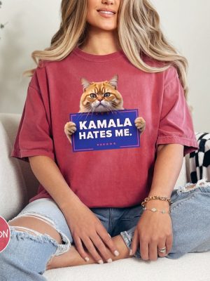 Trump 2024 Duck Kitten Shirt Springfield Oh Shirt Kamala Hates Me Shirt riracha 5