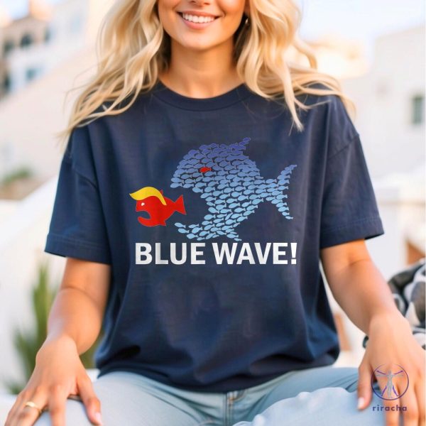 Blue Wave 2024 Shirt Kamala Harris Tshirt Madam President Election Shirt Kamala Harris Merch riracha 1