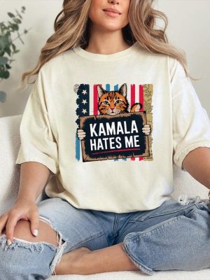 Kamala Hates Me Shirt Trump 2024 Shirt Anti Kamala Harris Kamala Tee Shirts riracha 3