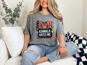 Kamala Hates Me Shirt Trump 2024 Shirt Anti Kamala Harris Kamala Tee Shirts riracha 4