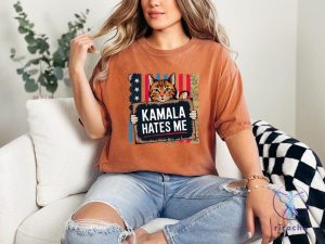 Kamala Hates Me Shirt Trump 2024 Shirt Anti Kamala Harris Kamala Tee Shirts riracha 5