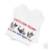 Cats For Trump Shirt Cat Lovers Donald Trump Shirt Funny Trump Shirt Save Our Pets Donald Trump Merch riracha 2