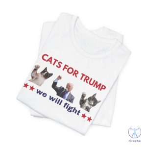 Cats For Trump Shirt Cat Lovers Donald Trump Shirt Funny Trump Shirt Save Our Pets Donald Trump Merch riracha 2