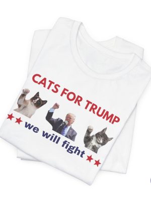 Cats For Trump Shirt Cat Lovers Donald Trump Shirt Funny Trump Shirt Save Our Pets Donald Trump Merch riracha 2