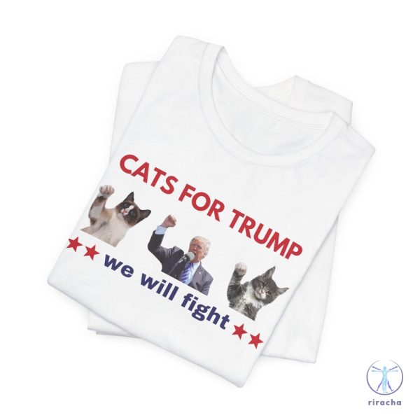 Cats For Trump Shirt Cat Lovers Donald Trump Shirt Funny Trump Shirt Save Our Pets Donald Trump Merch riracha 2