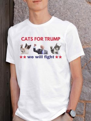 Cats For Trump Shirt Cat Lovers Donald Trump Shirt Funny Trump Shirt Save Our Pets Donald Trump Merch riracha 4