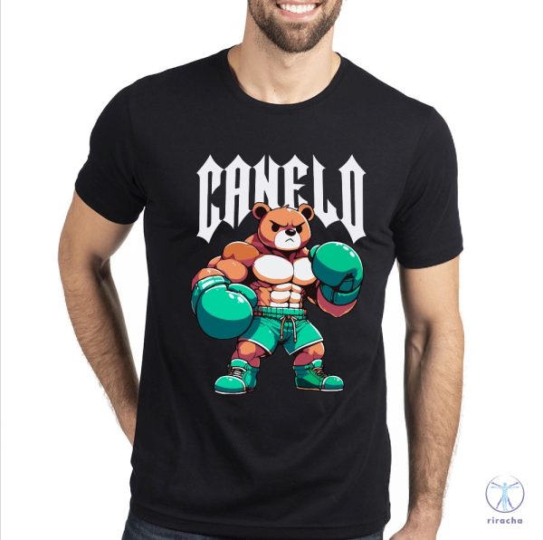 Bear Boxing T Shirt Canelo Shirt Canelo Alvarez Bear Shirt Canelo Teddy Bear Shirt Canelo Merch riracha 2