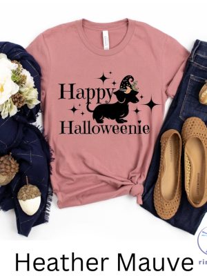 Happy Halloweenie T Shirt Dachshund Halloween T Shirt Weiner Dog Shirt Doxin Halloween Tee riracha 2