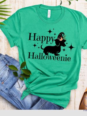 Happy Halloweenie T Shirt Dachshund Halloween T Shirt Weiner Dog Shirt Doxin Halloween Tee riracha 7