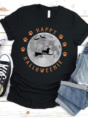 Dachshund Happy Halloweenie Dachshund Shirt Dachshund Halloween Shirt Happy Halloweenie Shirt riracha 4