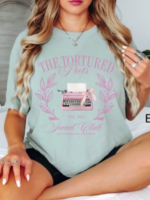 The Tortured Poets Social Club Shirt Taylor Swift Sweat Shirt Taylor Swift Tshirts Taylor Swift Spotify Merch riracha 5