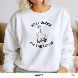 Silly Goose Shirt Silly Goose On The Loose Tshirt Goose Shirt For Women Men Silly Goose On The Loose Shirt riracha 3