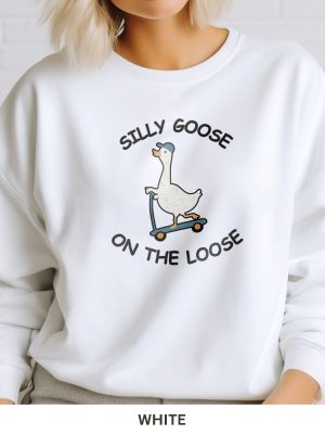 Silly Goose Shirt Silly Goose On The Loose Tshirt Goose Shirt For Women Men Silly Goose On The Loose Shirt riracha 3