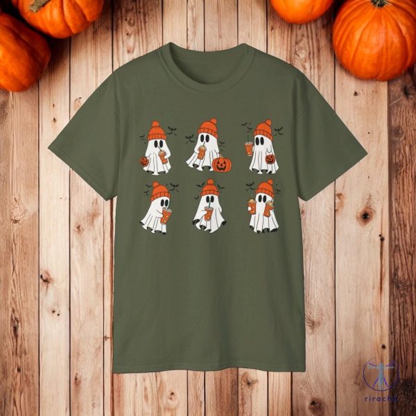 Halloween Sweatshirt Ghost Shirt Halloween Shirt Spooky Season Cool Halloween Shirt riracha 3