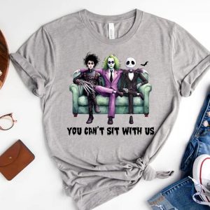 You Cant Sit With Us Halloween T Shirt Horror Movie Shirt Halloween Season Shirt You Cant Sit With Us Shirt riracha 2