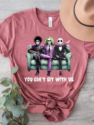 You Cant Sit With Us Halloween T Shirt Horror Movie Shirt Halloween Season Shirt You Cant Sit With Us Shirt riracha 3