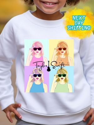 Little Swiftie Shirt Flower Taylor Girl Shirt Youth Taylor Merch Ultimate Swift Fan Apparel Kids Swiftie riracha 3